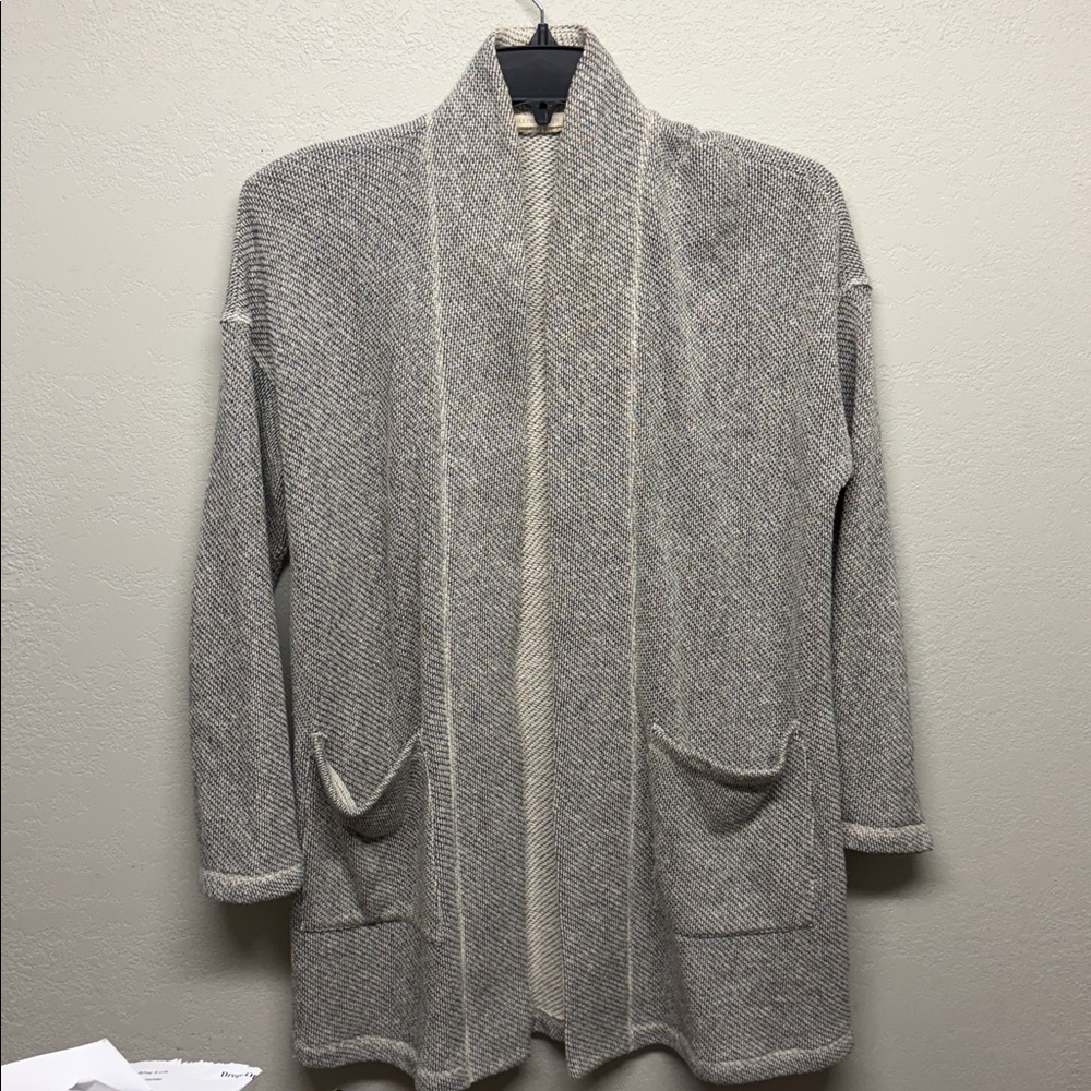Eileen Fisher Textured Knit Cardigan - Picture 1 of 4